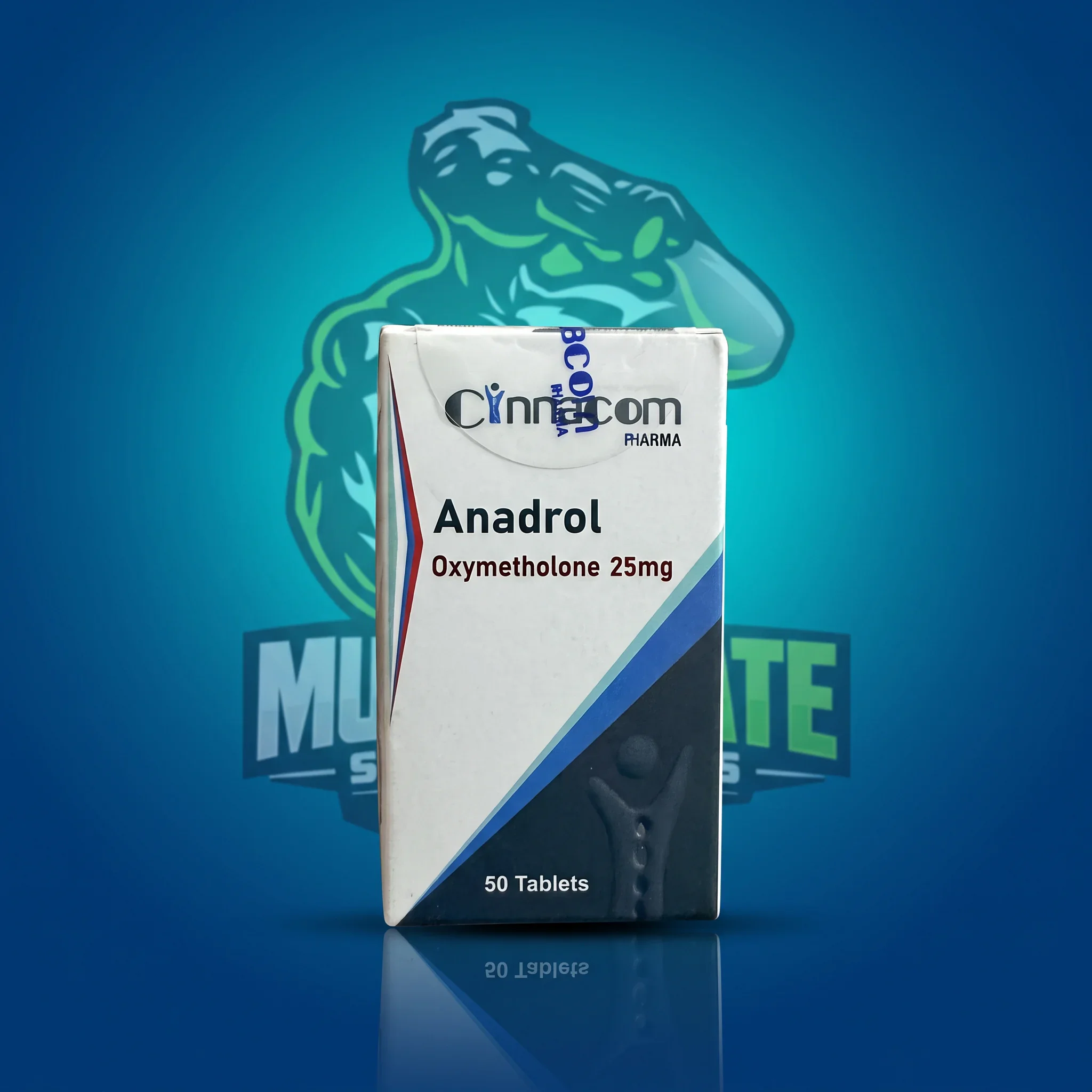 Cinnacom Pharma Anadrol 25mg (50 Tablets) — أنادرول 25 مجم سيناكوم فارما (50 قرص)